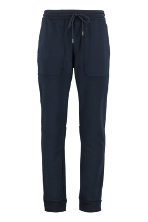 Stretch cotton track-pants-0